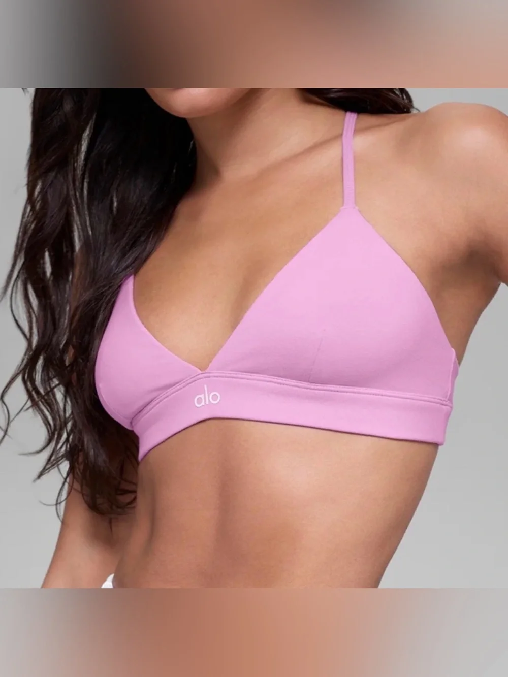 Alo splendor bra candy pink Size L
